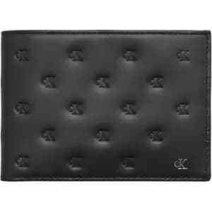 Calvin Klein Monogram Embossed Wallet - Black