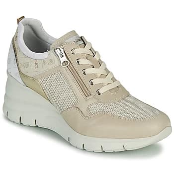 NeroGiardini FLORA womens Shoes Trainers in Beige,4,5,6,6.5,2.5