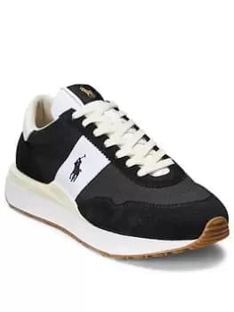 Polo Ralph Lauren Train Runner Trainers, Black, Size 10, Men