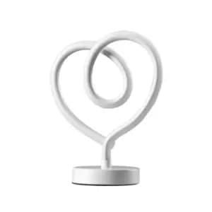 Cuoricini Integrated LED Table Lamp, 3000K