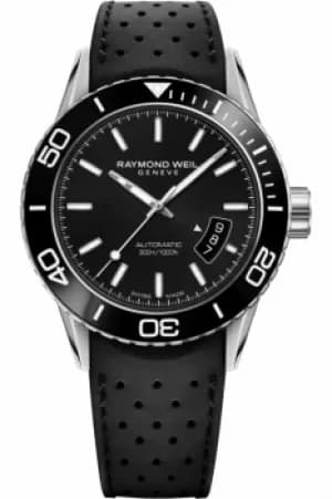 Mens Raymond Weil Freelancer Diver Automatic Watch 2760-SR1-20001