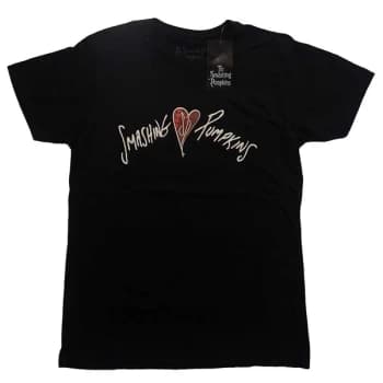 The Smashing Pumpkins - Gish Heart Unisex Large T-Shirt - Black