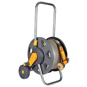 Hozelock 45m Eurocart with Hose Pipe & Spray Gun - 40m