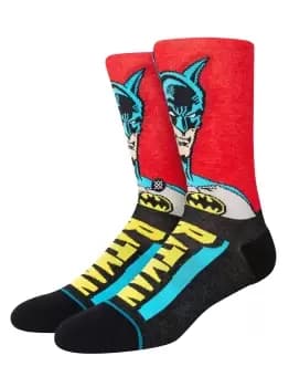 Stance Batman Comic, Black, Male, Socks, A545D22BAT-BLK