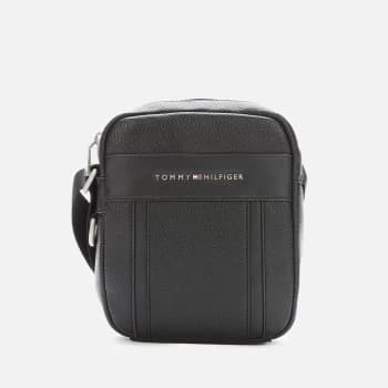 Tommy Hilfiger Mens Downtown Mini Reporter Bag - Black