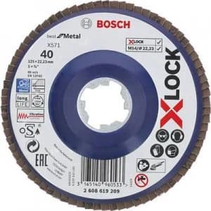 Bosch Accessories 2608619209 Ø 125mm Grit size 40