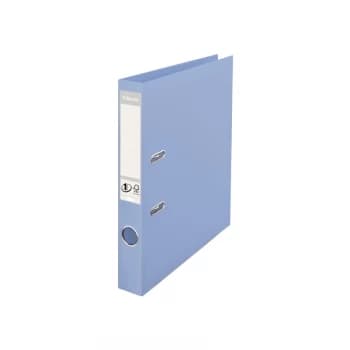 NO.1 Solea Lever Arch File Polypropylene, A4, 50 MM, Solea Blue - Outer Carton of 10