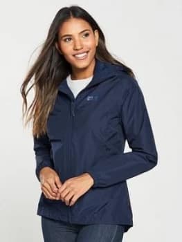 Jack Wolfskin Stormy Point Jacket - Navy Size M Women