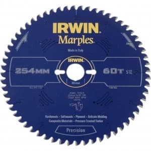 Irwin TCG Construction Saw Blade 254mm 60T 30mm