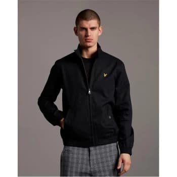 Lyle and Scott Lyle Classic Harrington Jacket - Z865 Jet Black