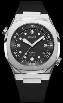 D1 Milano Watch Subacqueo Diver Deep Black