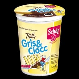 Schar Milly Gris & Breadsticks With Cream In Choco Cocoa Gluten Free 52g