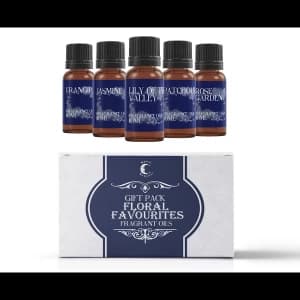 Mystic Moments Floral Favourites Fragrant Oils Gift Starter Pack