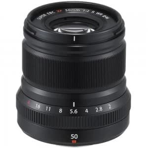 Fujifilm FUJINON XF 50mm f2 R WR Lens Black