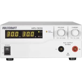 VOLTCRAFT HPS-13030 Bench PSU (adjustable voltage) 1 - 30 V DC 0 - 30 A 900 W Remote No. of outputs 1 x