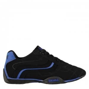 Lonsdale Camden Mens Trainers - Black/Blue