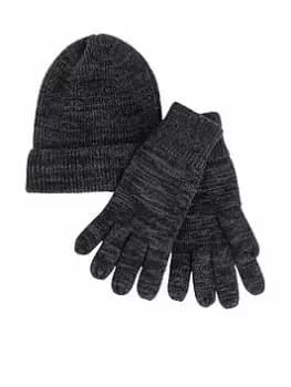 TOTES Hat And Glove Set - Navy, Men