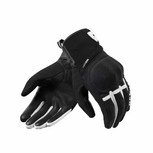 REV'IT! Mosca 2 Gloves Black White Size 3XL