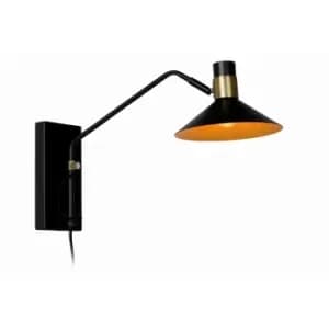 Pepijn Modern Wall Light - 1xE14 - 3 StepDim - Black