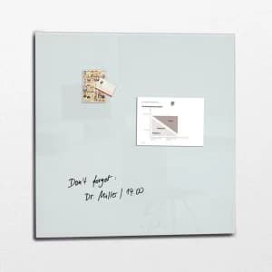 Sigel Artverum Magnetic Glass Board 1000x1000mm Super WH