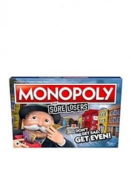Monopoly Monopoly For Sore Losers Board Game For Ages 8 And Up