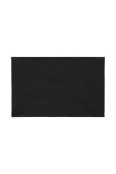 Eden Machine Washable Latex Backed Doormat, 50x80cm,Black
