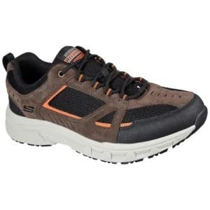 Skechers Mens Oak Canyon Duelist Shoes Chocolate/Black UK10
