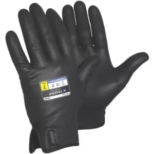 882 Tegera Classic Nylon Gloves Black Size 7