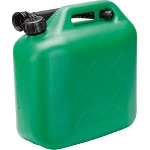 Draper Plastic Fuel Can 10l Green