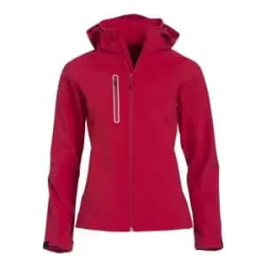 Clique Womens/Ladies Milford Soft Shell Jacket (M) (Red)