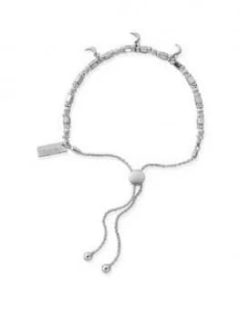 Chlobo Chlobo Sterling Silver Triple Moon Adjuster Bracelet