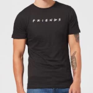 Friends Logo Mens T-Shirt - Black