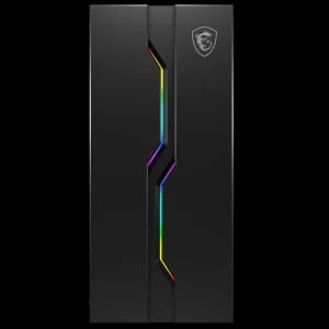 MSI MAG Vampiric 010 Midi Tower ARGB Gaming Case - Black Tempered Glass