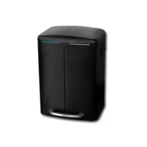 Addis Twin Compartment 40L Bin - Matte Black