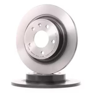 PAIR PAINTED BREMBO BRAKE DISCS 08.B351.11