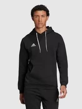 adidas Mens Entrada 22 Training Hoody, Black Size M Men