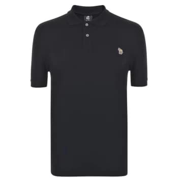Paul Smith Zebra Reg Polo Mens - Black 79
