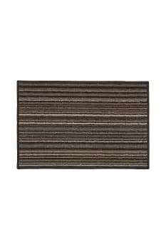Arona Machine Washable Latex Backed Doormat, 40x60cm,Brown