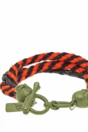 Icon Brand Jewellery Band Of Skulls Bracelet JEWEL LE1123-BR-BLK