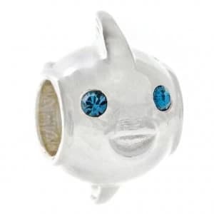 Chamilia Sterling Silver Pucker Fish Charm