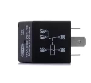 HELLA Relay, main current MERCEDES-BENZ,FIAT,KIA 4RA 933 791-161 1243207,61311243207,04013007 313320134,4339372,7612321,82003697,0K01118811