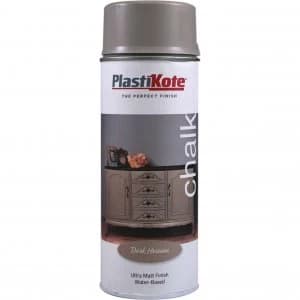 Plasti-Kote Chalk Finish Spray Dark Hessian 400ml