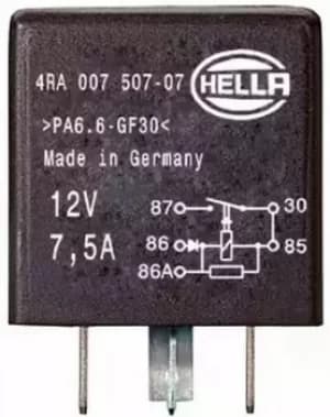 Flasher Unit Relay 4RA007507-071 by Hella