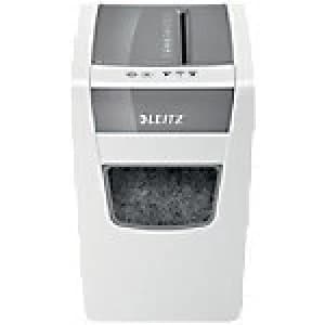 Leitz IQ Slim Home Office Cross-Cut Shredder Security Level P-4 10 Sheets