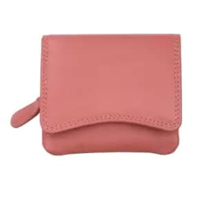 PRIMEHIDE Verona Collection Purse 8 X Card Slot - Dusty Rose
