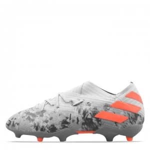 adidas Nemeziz 19.1 Junior FG Football Boots - Grey/Orange