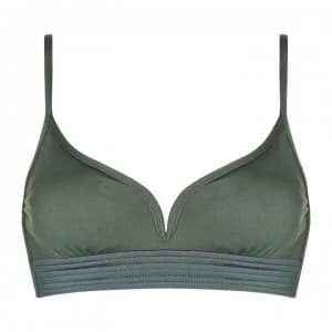 Seafolly Quilted Bralet Bikini Top - FOREST