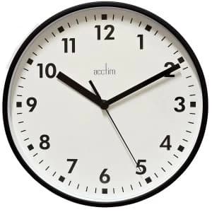 Acctim Wickford Wall Clock - Coal