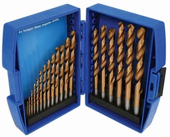 Laser Tools 4004 Drill Set - Titanium Coated 19pc