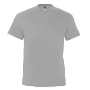 SOLS Mens Victory V Neck Short Sleeve T-Shirt (M) (Grey Marl)